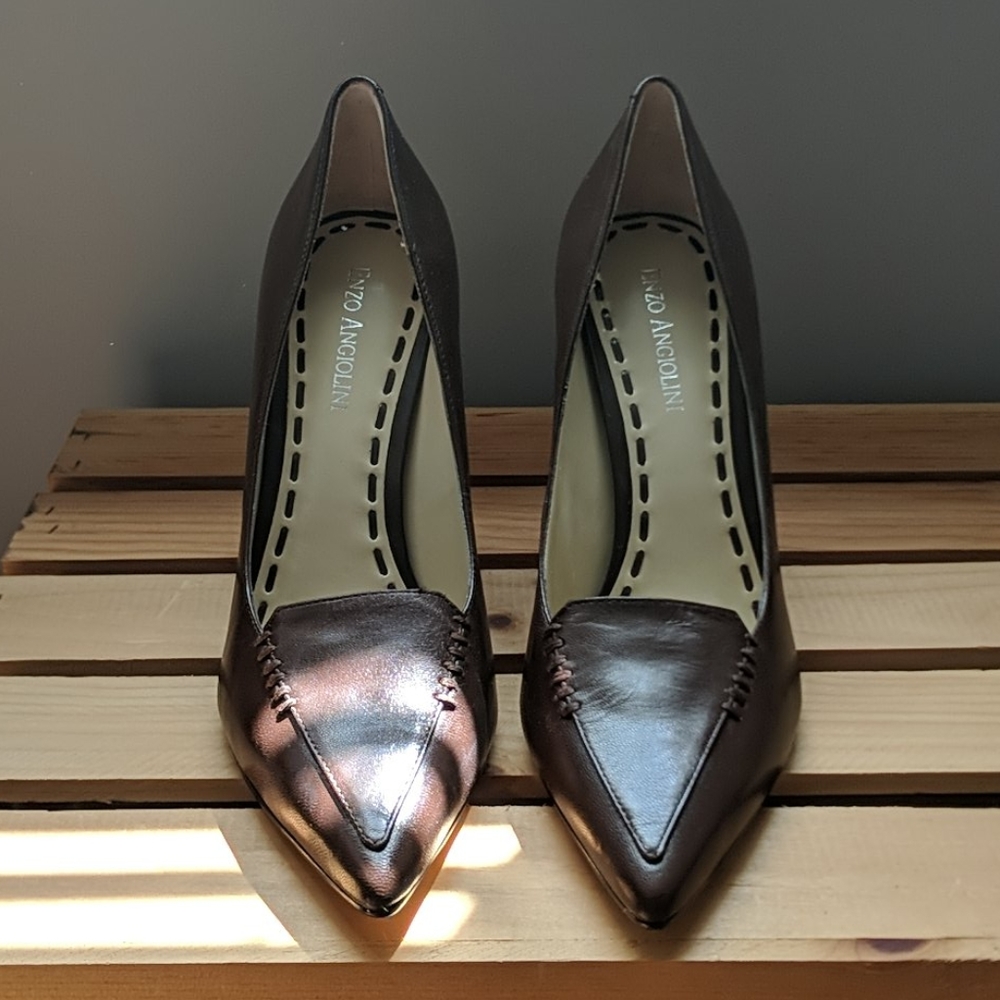Enzo pumps, dark brown